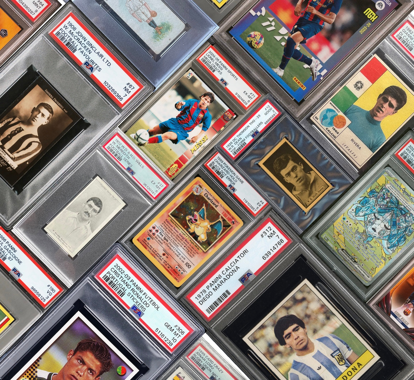 PSA grading UK CardHawk Vintage Cards